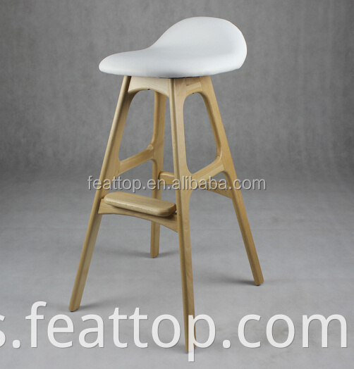 Factory Direct Direct Modern Design Wood Bar Chair para muebles de oficina